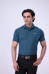 Nectar Teal Golf Polo